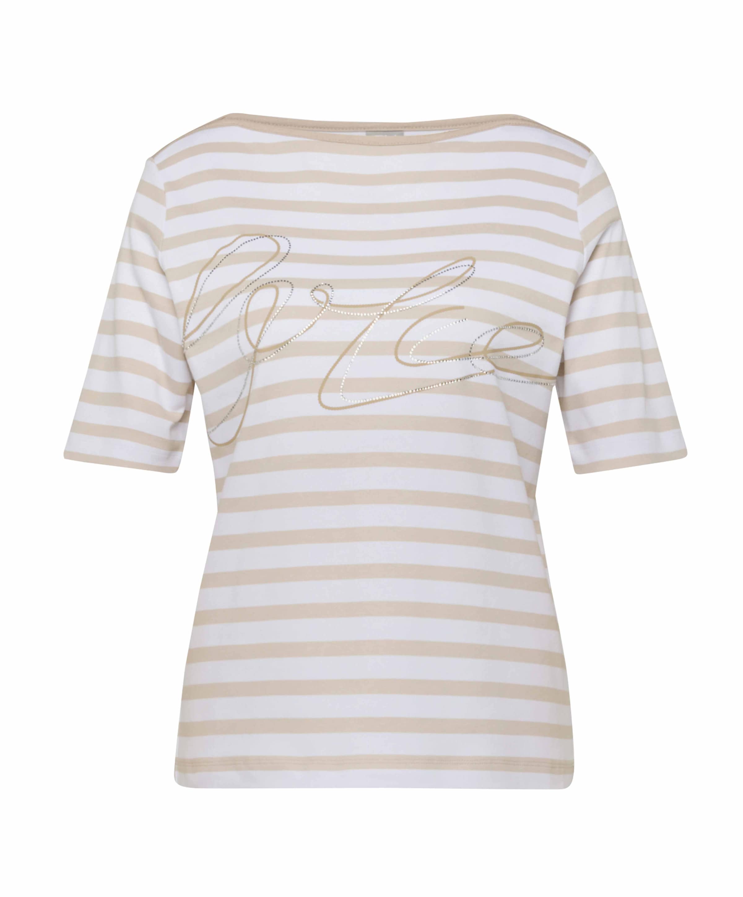 Dames T-shirt beige
