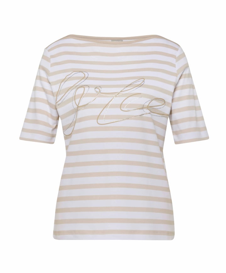 Dames T-shirt beige