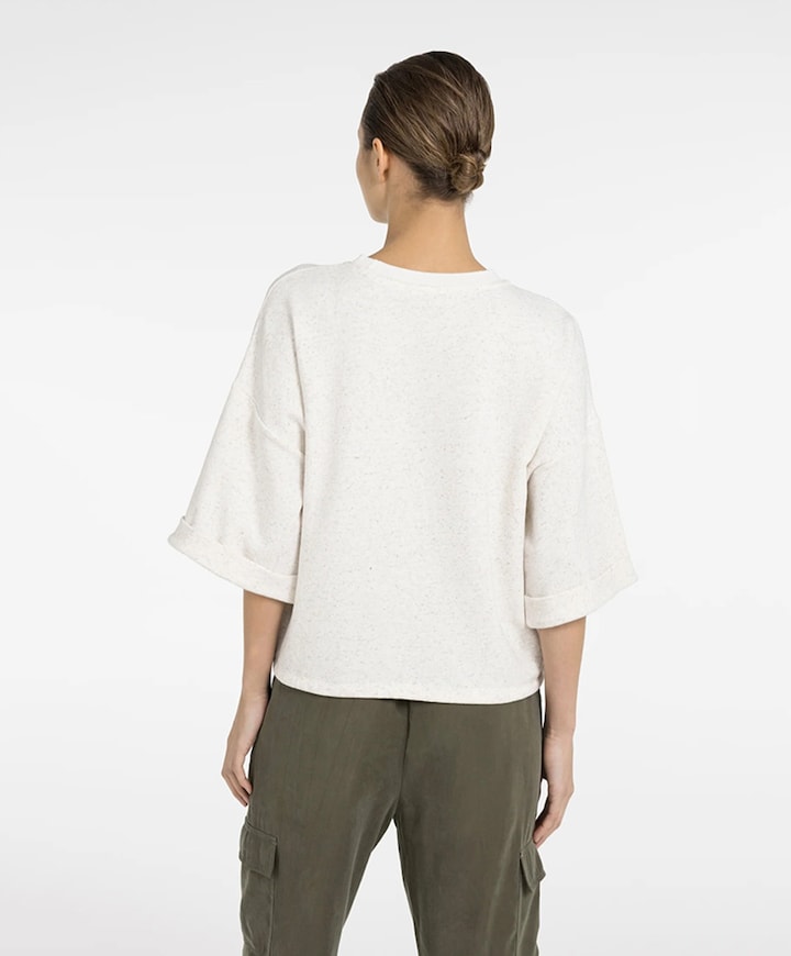 Dames sweater ecru