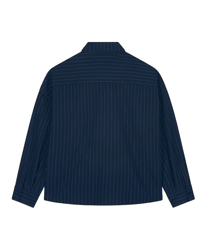 Uniseks overshirt blauw