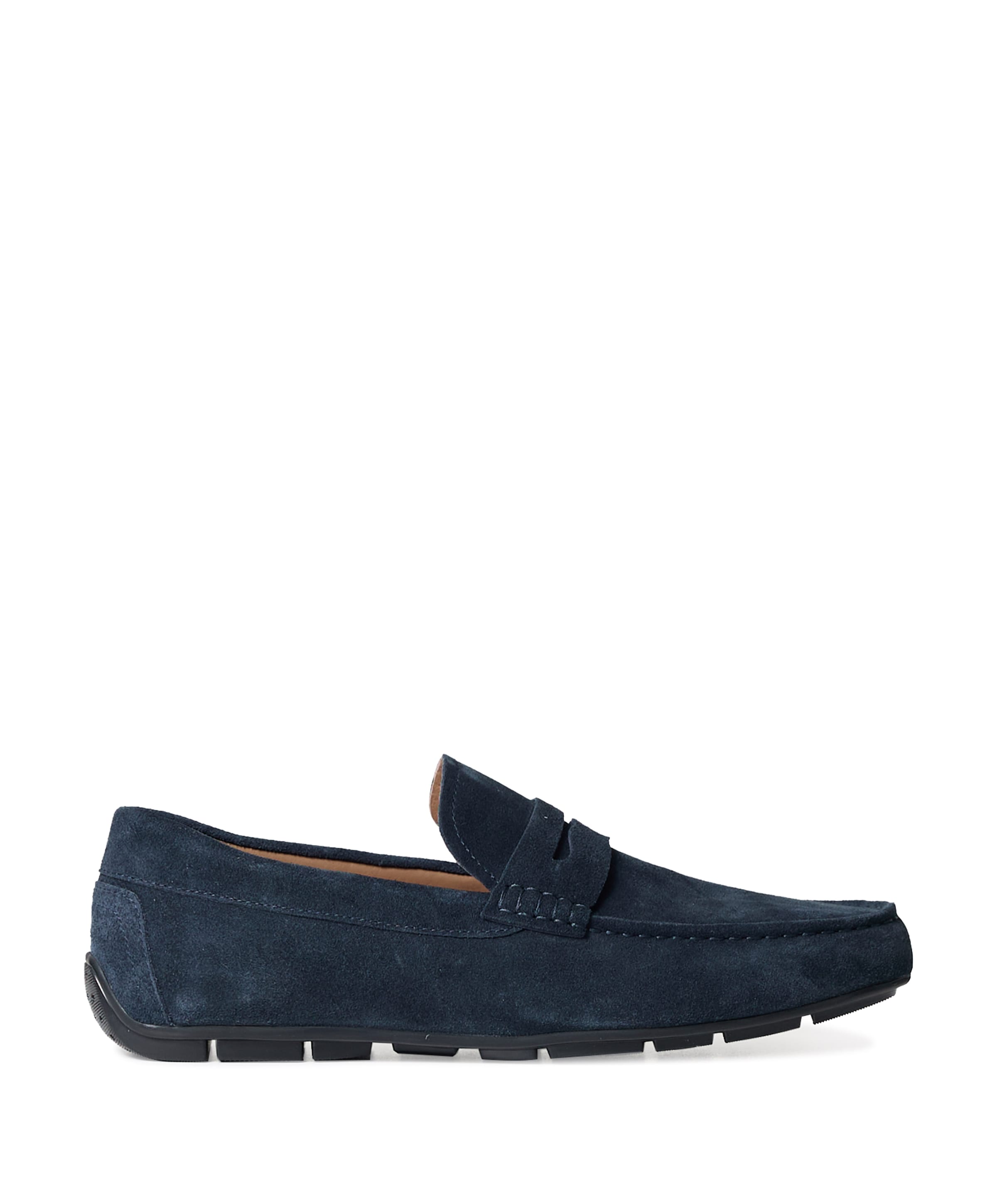 Zadok  heren moccasins blauw