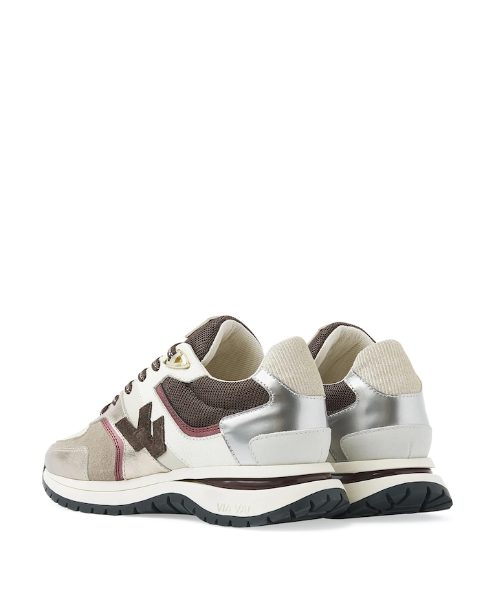 Usher Davina dames sneakers beige