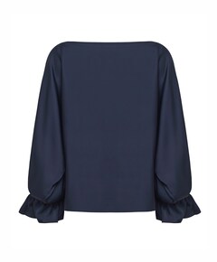 Dames blouse blauw