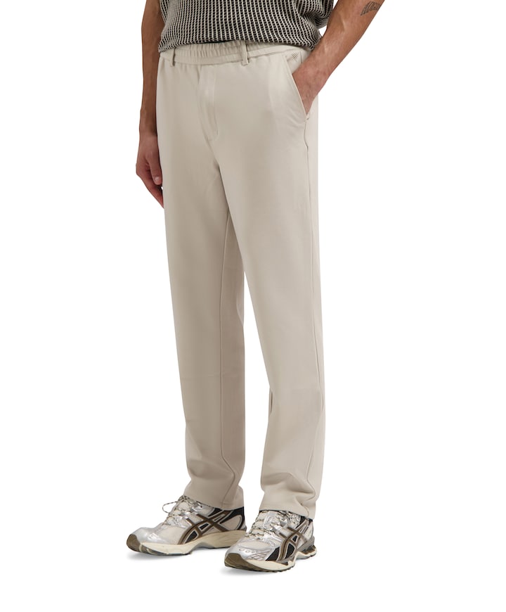 Punta heren broek beige