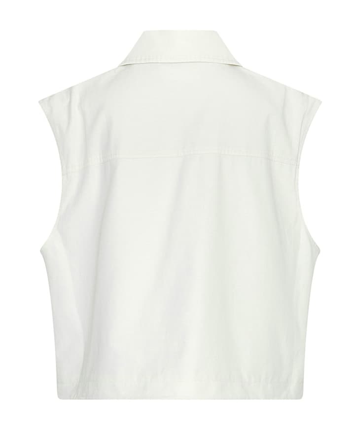 Dames gilet ecru