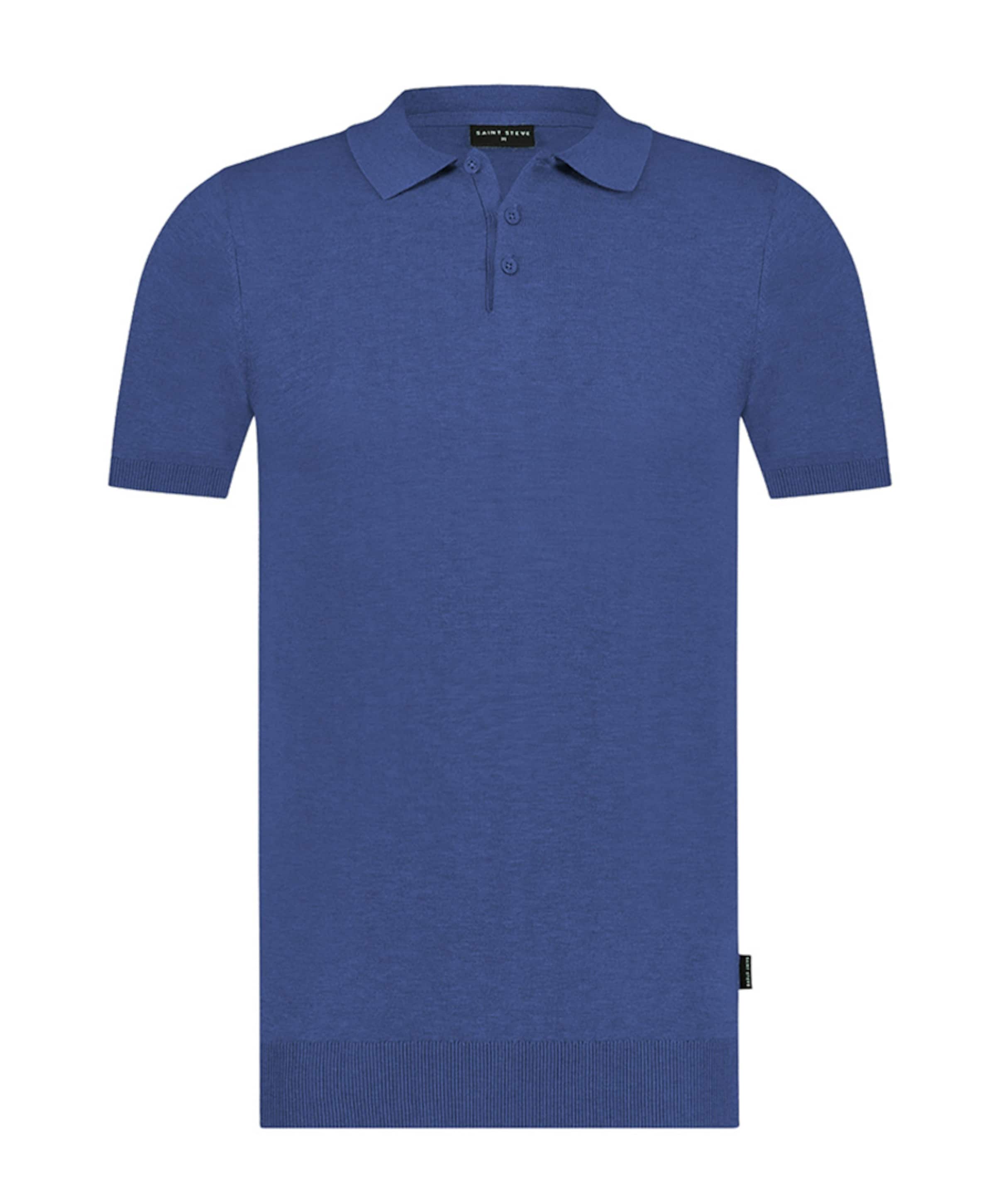 Heren polo blauw
