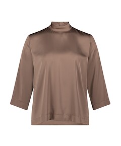 Dames blouse bruin