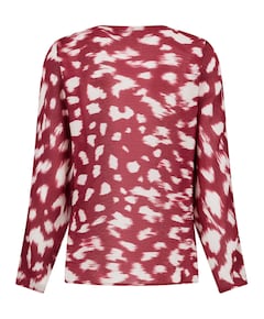Dames blouse bordeaux