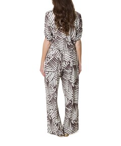 dames jumpsuit bruin