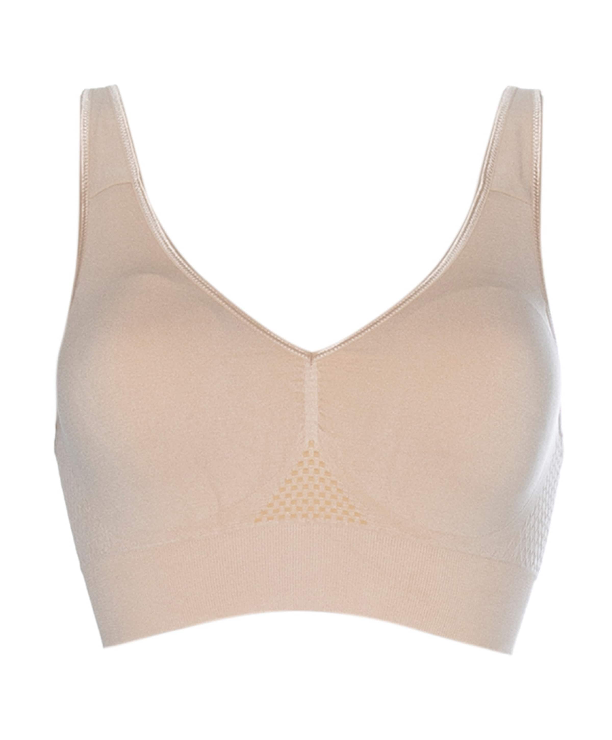 Dames bralette beige