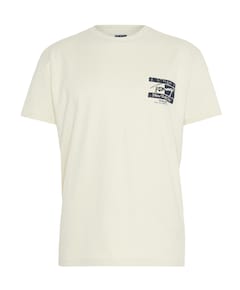 Heren T-shirt beige