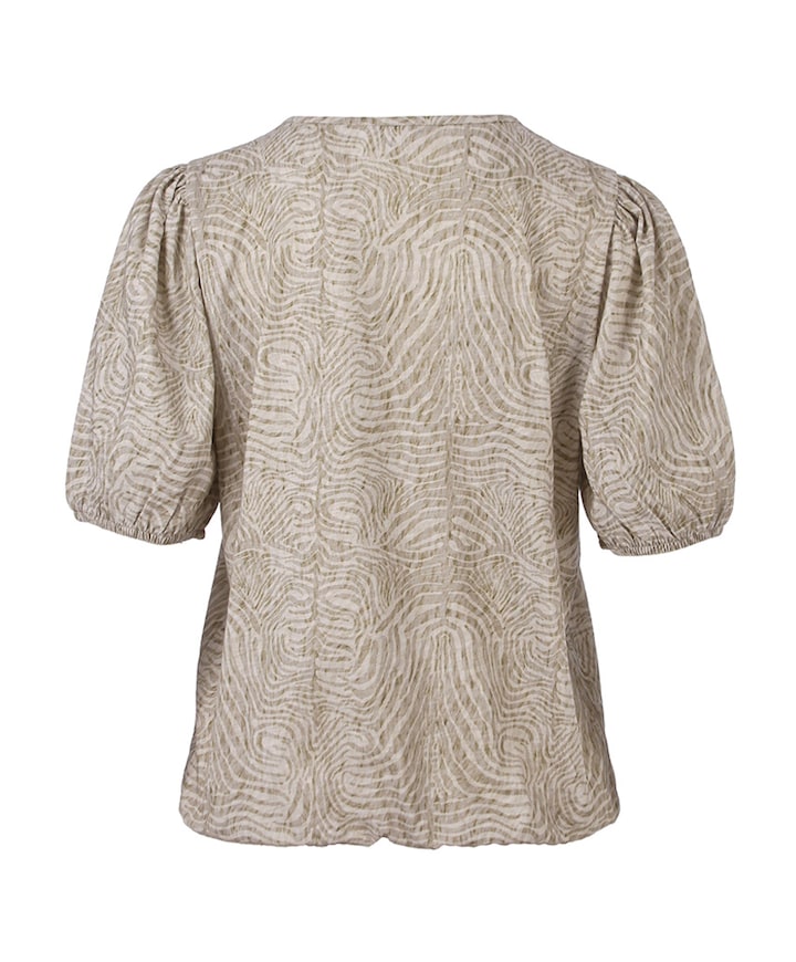 Dames t-shirt beige