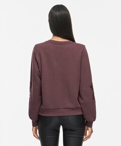 Dames sweater bruin