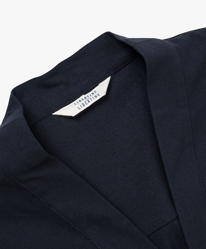 Heren overshirt blauw