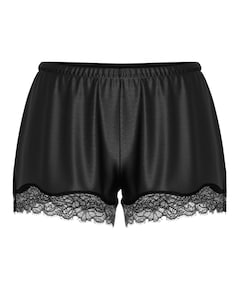 Dames pyjamashort zwart