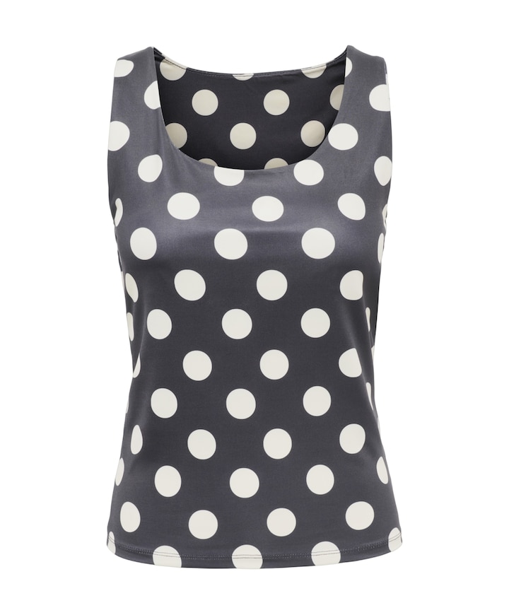 Dames top bruin