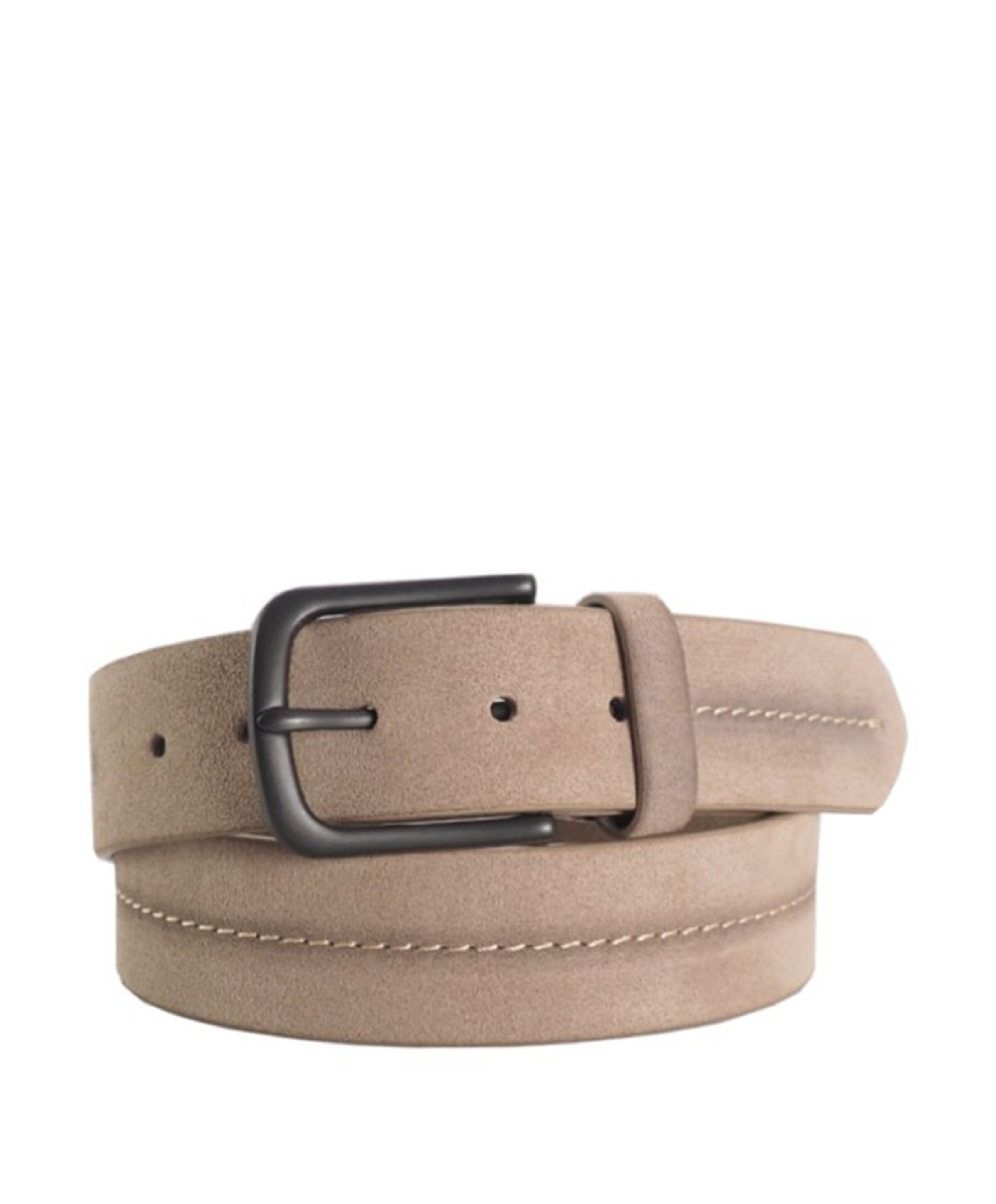 Heren riem beige