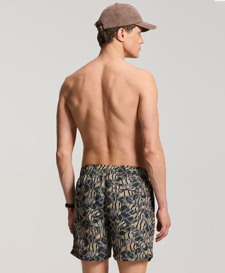 Heren zwemshort beige