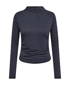 Dames longsleeve blauw