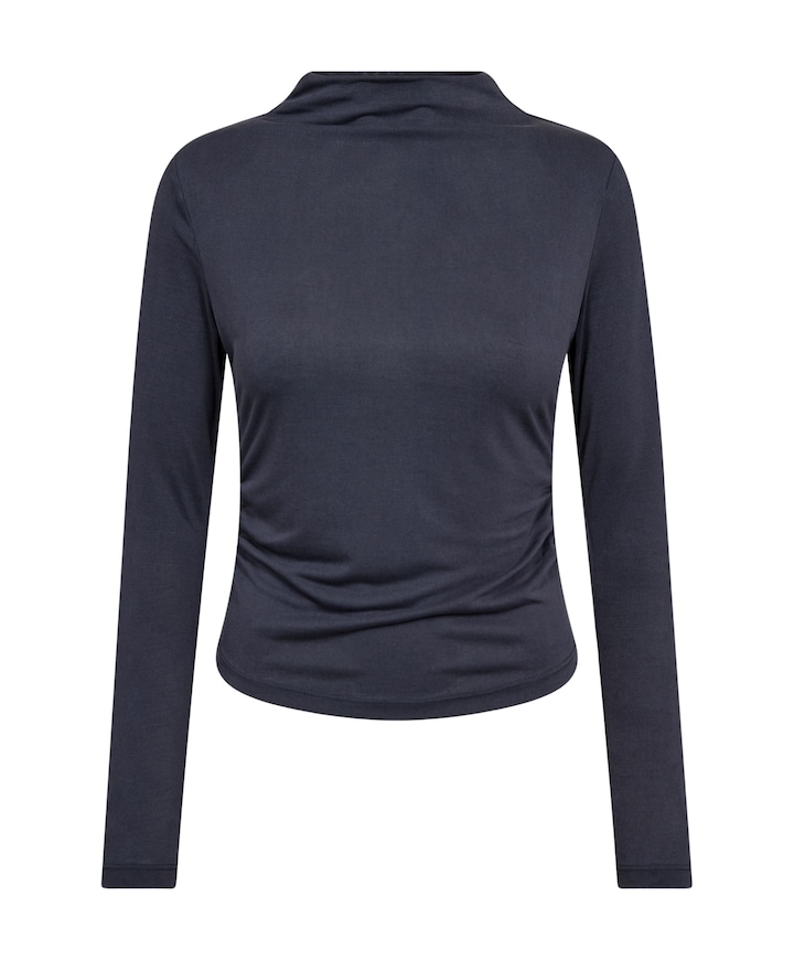 Dames longsleeve blauw