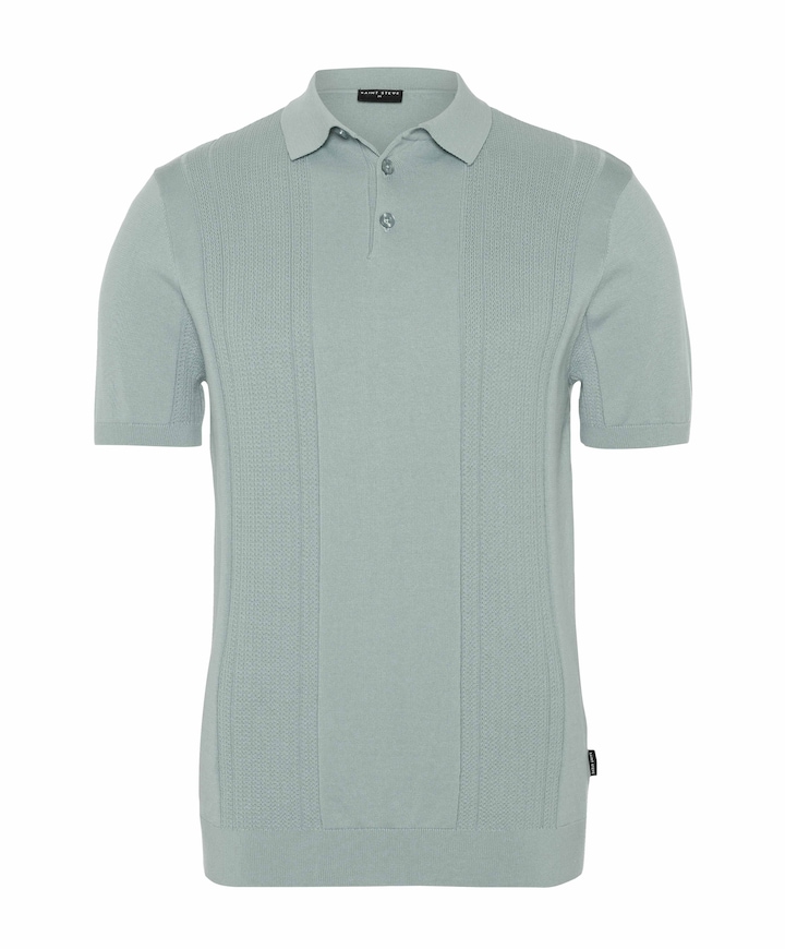 Heren polo groen