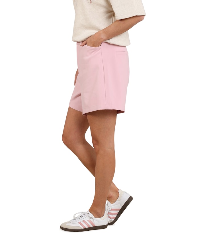 Dahlia dames korte broek roze