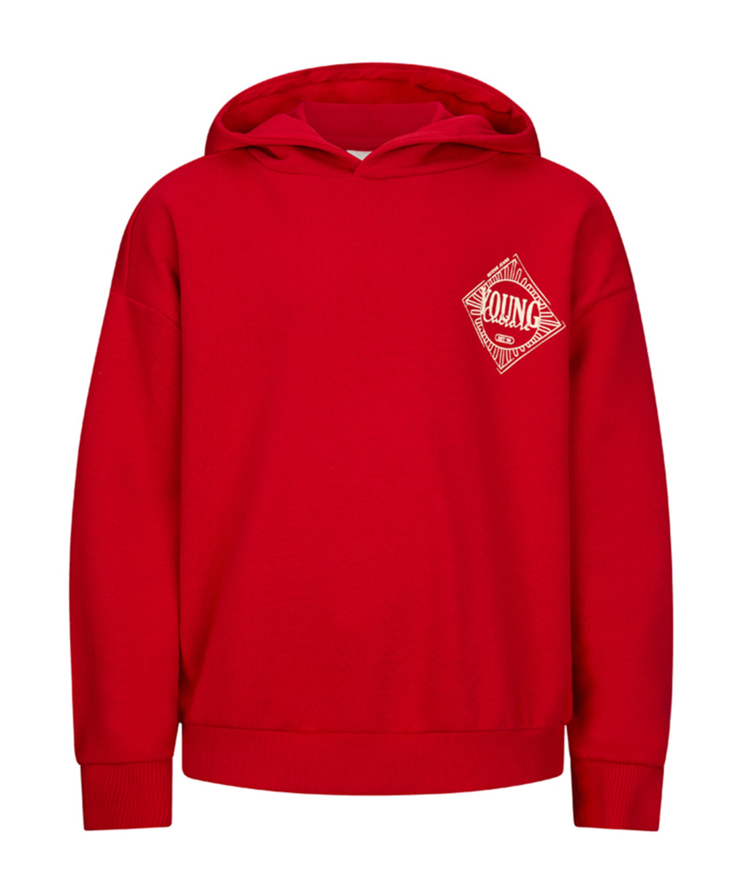 Jongens hoodie rood