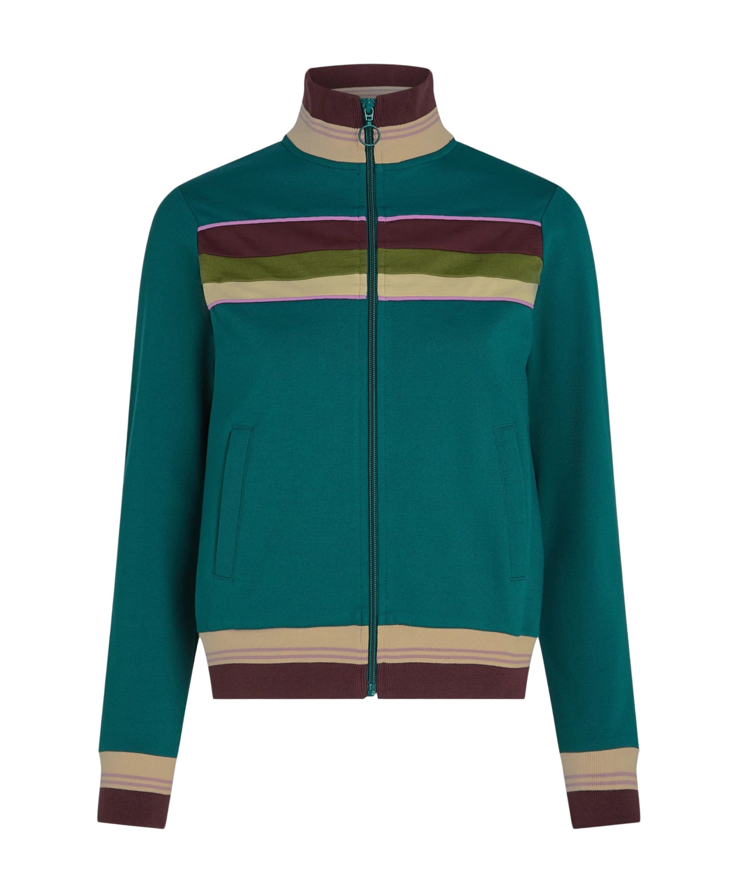 Dames jas groen