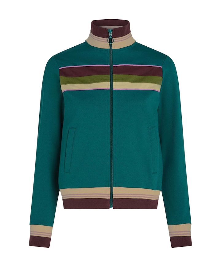 Dames jas groen