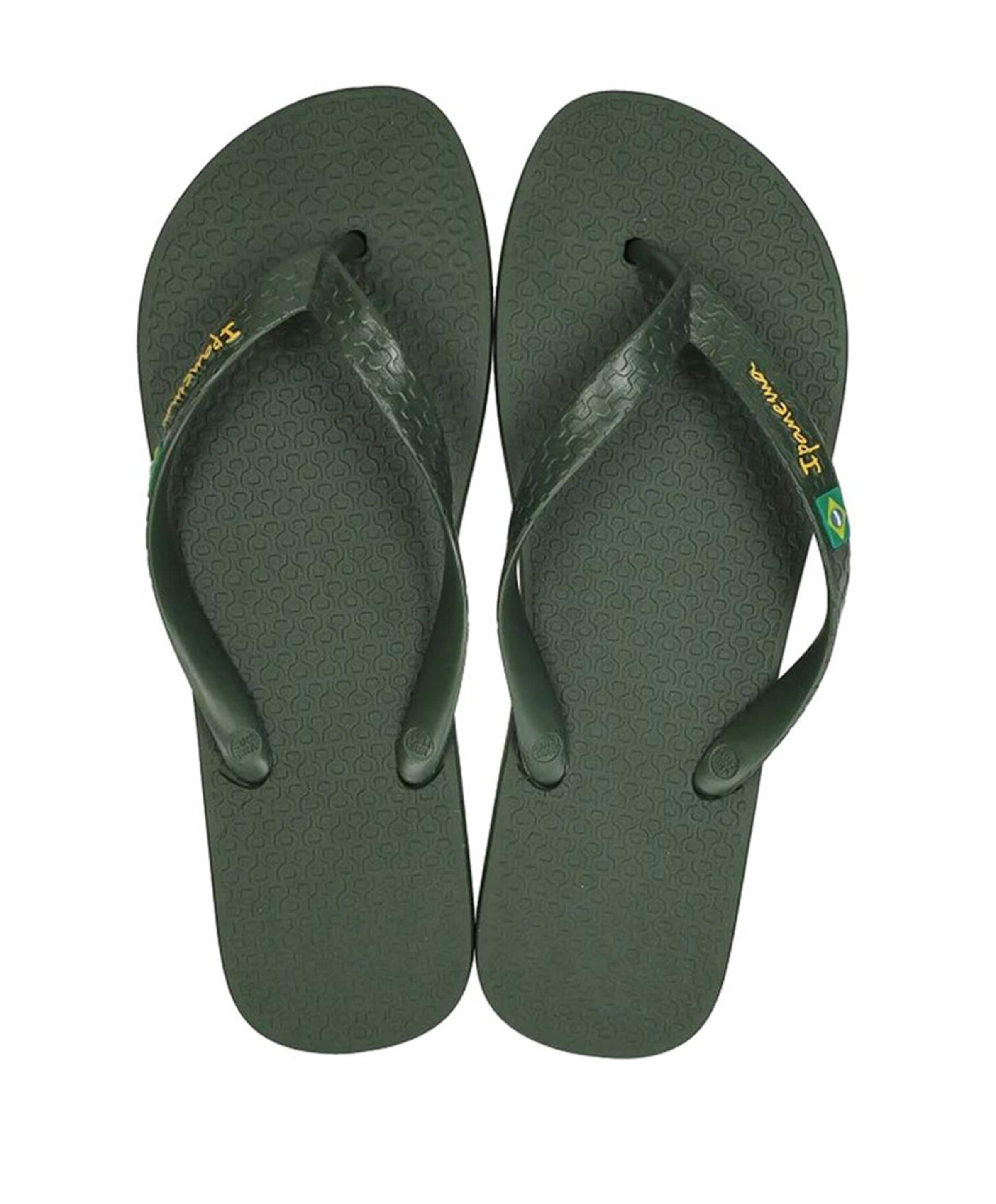 Classic Brasil heren slipper groen