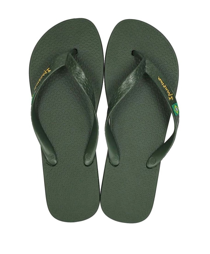Classic Brasil heren slipper groen
