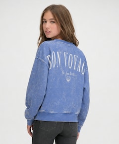 Meisjes sweater blauw