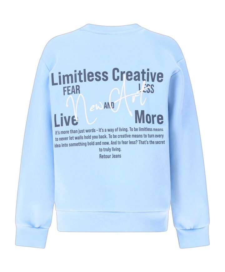 Jongens trui blauw
