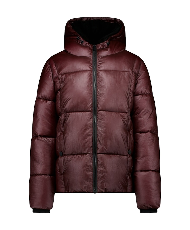 Meisjes jas bordeaux