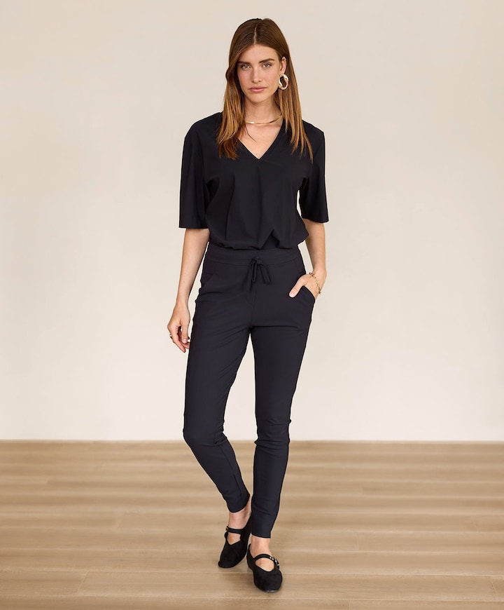 Dames T-shirt zwart