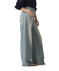 XL Straight dames jeans blauw