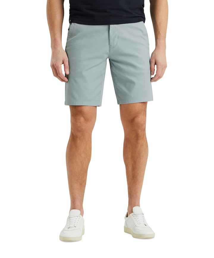 V65 DOBBY STRETCH korte broek blauw