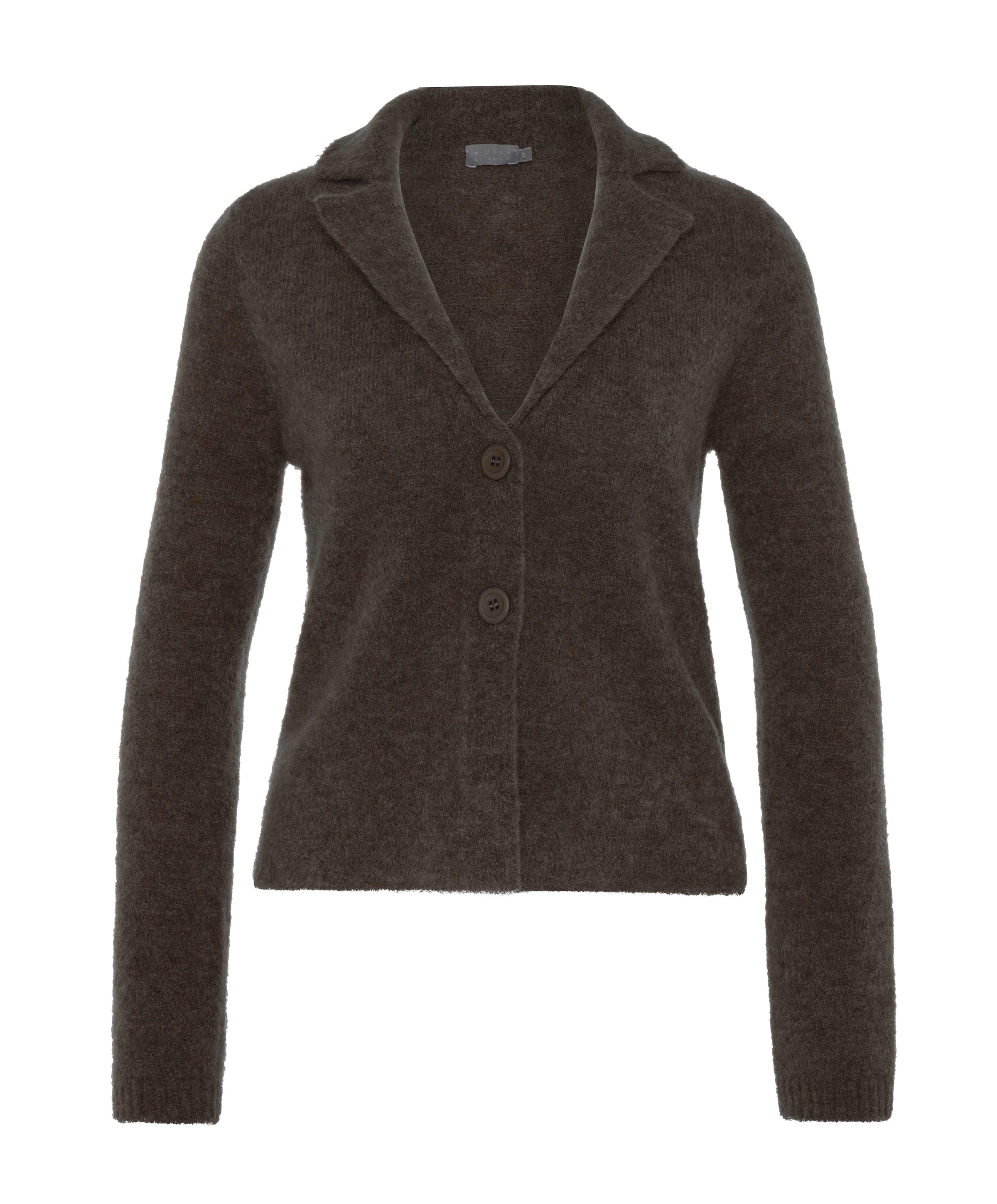 Dames vest bruin