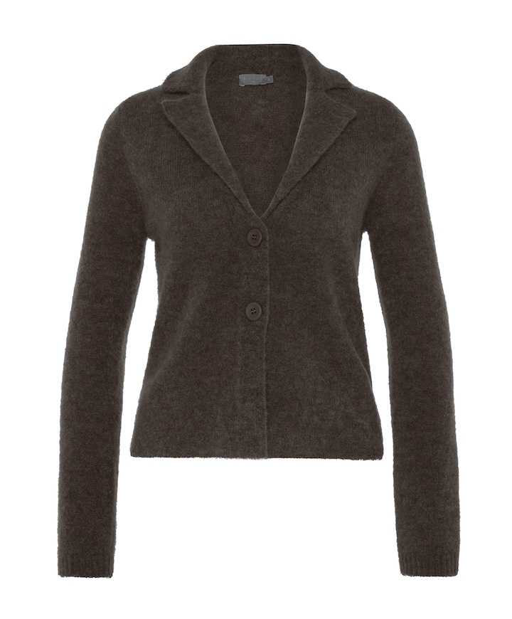 Dames vest bruin
