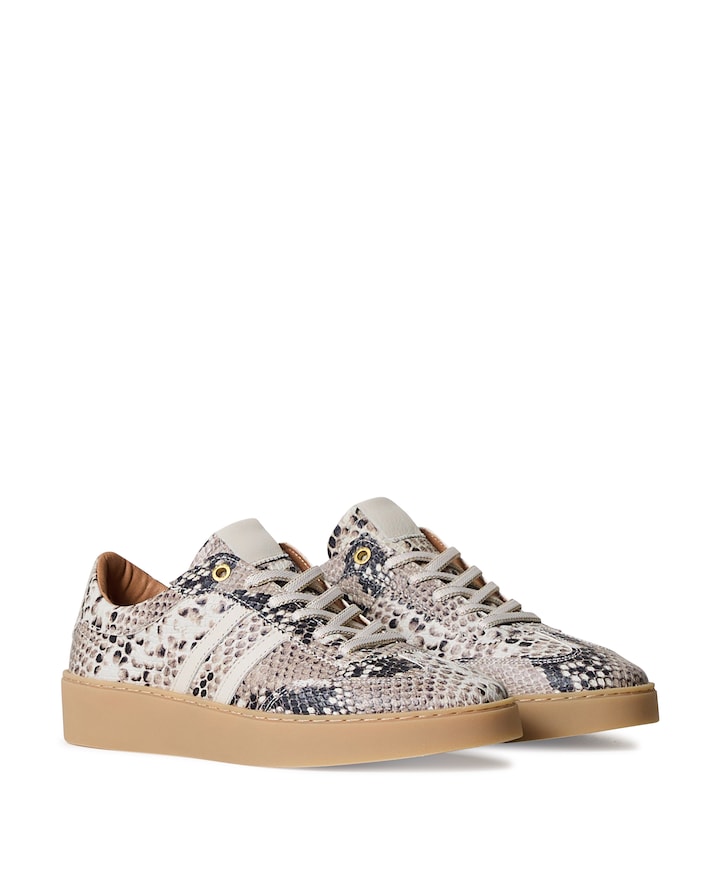 dames sneakers beige