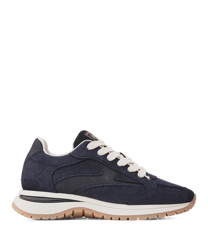 Usher Riggs dames sneakers zwart