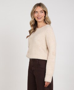 Dames trui beige