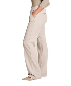 Hannah (Elastic) - Knitted Jacquard dames broek beige