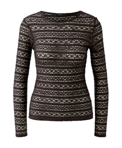 Dames top bruin