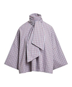 Dames blouse blauw