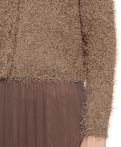 Dames vest bruin