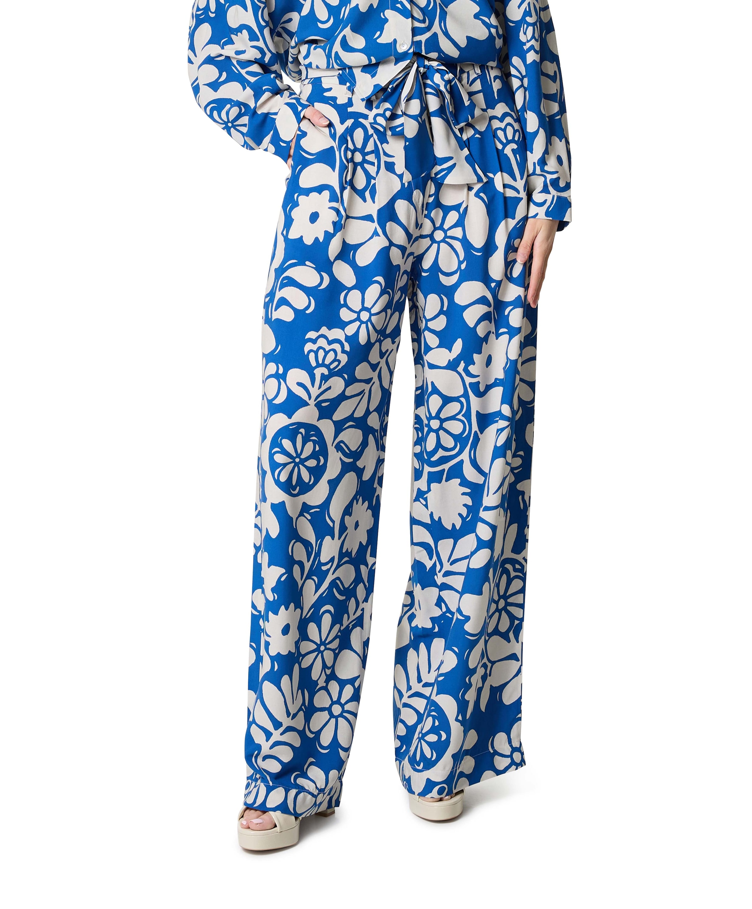 74A02-03213C dames broek blauw