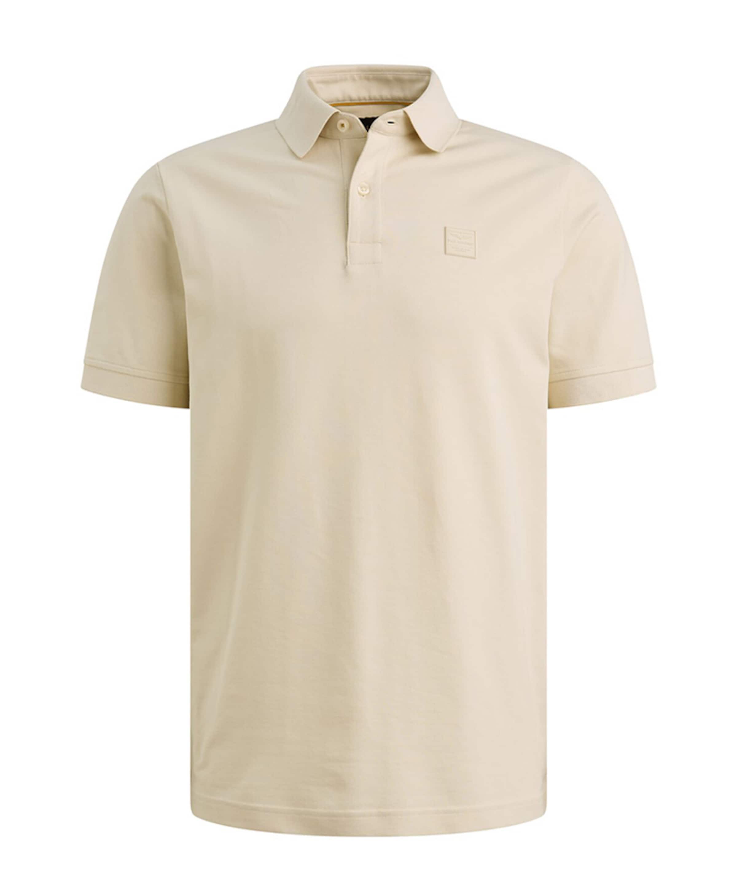 Heren polo ecru