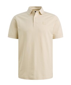 Heren polo ecru