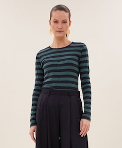 Dames longsleeve groen